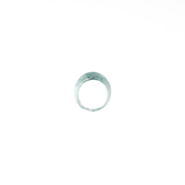 Marble Resin Ring - Baby Blue