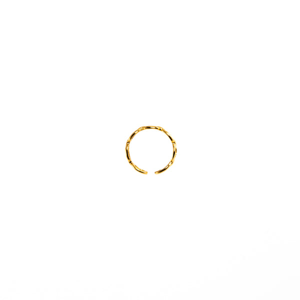 Link Ring - Gold Plated - Adjustable
