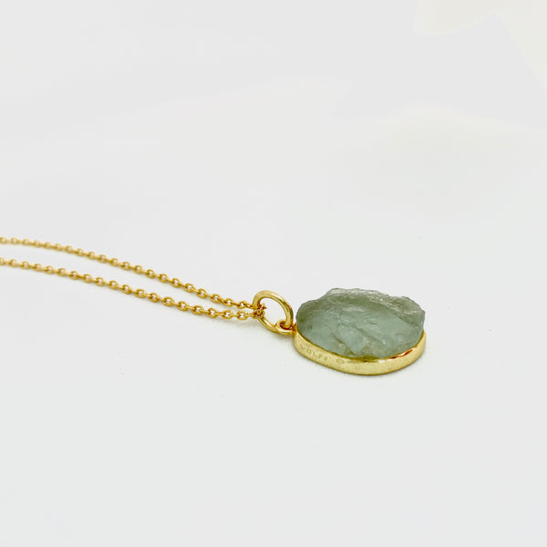 Stone of Balance - Aquamarine (Gold Plated) - Wolff Jewellery