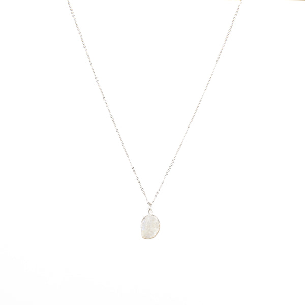 Stone of Intuition Necklace - Moonstone (Silver or Gold Plated)