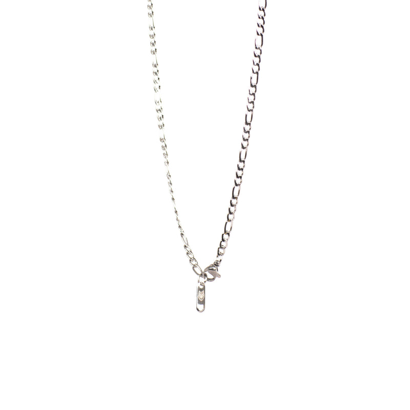 Figaro Necklace 3 mm - Silver / Gold Plated / Multicolour